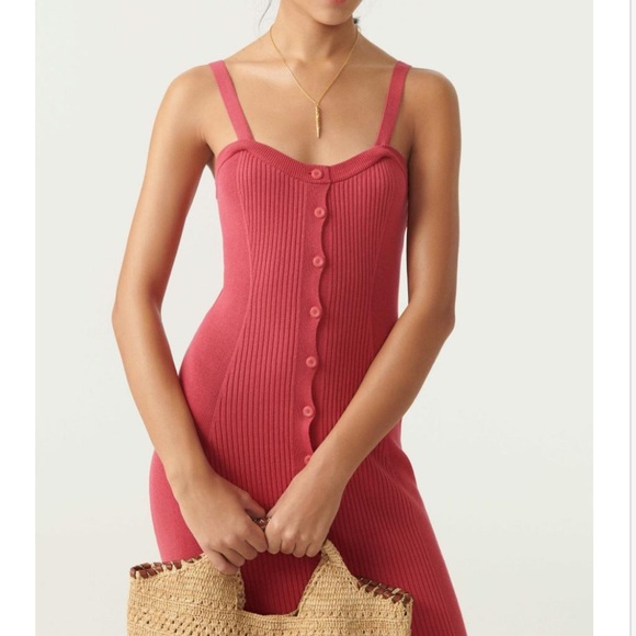 BA&SH pink dress NWT size 1 / S - Picture 2 of 8